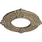 Ekena Millwork Benson Ceiling Medallion (Fits Canopies up to 4 1/8"), 9"OD x 4 1/8"ID x 5/8"P, Gobi Desert Crackle CM09BNGDC - alternate 2